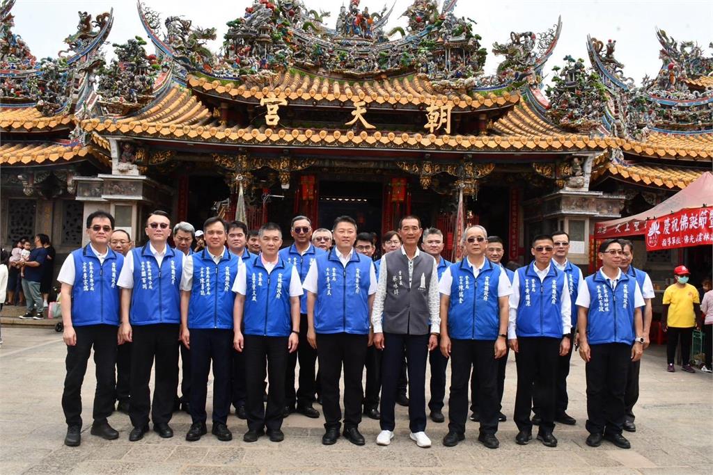 雲林警喜迎白沙屯媽祖 攜手打詐神隊友守護鄉親安全