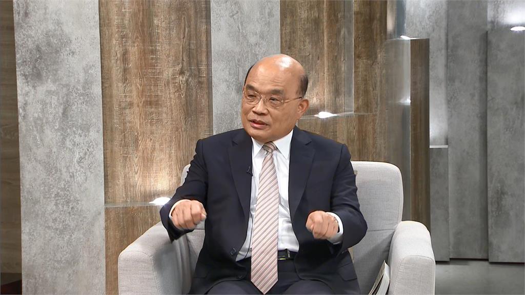 五年多來首次接受專訪!「護國院長」蘇貞昌談國事、家事