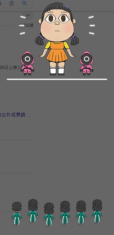 快新聞/Google搜尋「魷魚遊戲」可玩神秘小遊戲! 破關方法、3種結果看這邊