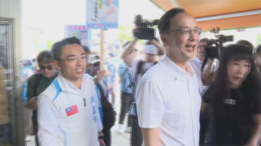 綠委直指藍黨中央高層涉幽靈連署 朱立倫掃街反罷被嗆聲