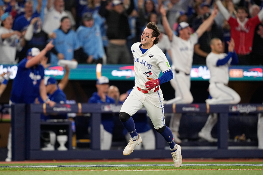 MLB(影)／九下差點敲再見安打！　藍鳥「四割男」雖創世界大賽安打紀錄仍淚崩