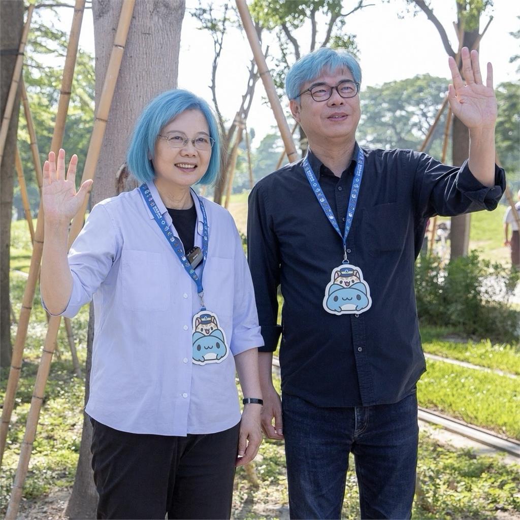 蔡英文、陳其邁「藍髮現身」瘋TWICE!網挖10年前「挺子瑜霸氣名言」淚崩