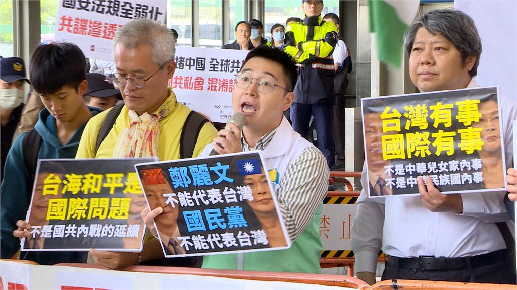 鄭麗文訪中「低調出境」　黨內青年嗆「走小門鼠輩｣