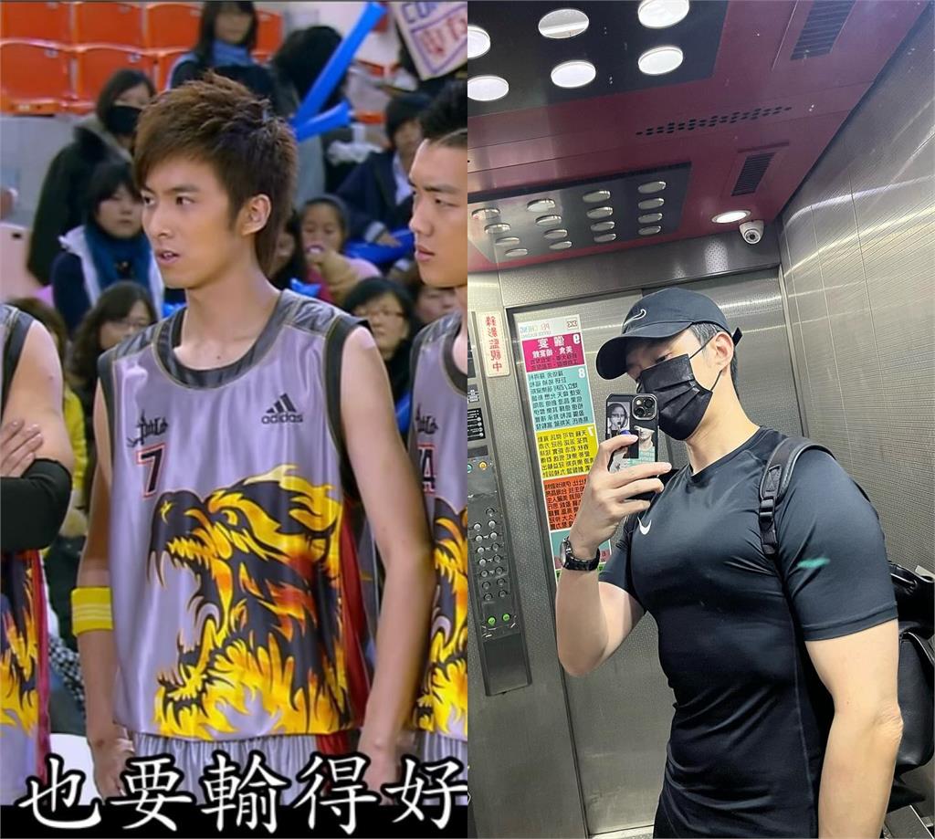 張雁名15年前拍《籃球火》模樣曝!網見「身形超乾扁」嚇壞:好單薄
