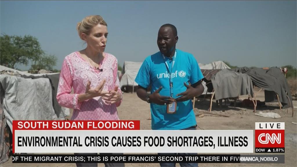 半世紀最嚴重水患過後　南蘇丹70萬人陷人道危機