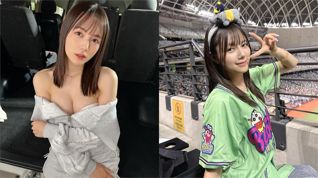 大巨蛋場邊超正妹子竟是「日本暗黑女優」!嗨做一事愛上了:壓力很大吧?