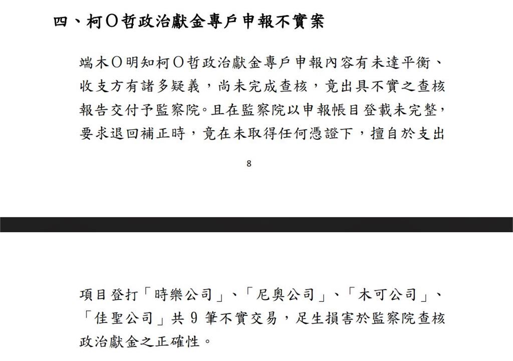 起訴柯文哲/會計師慘了!四大罪狀Part 4《政治獻金申報不實案》