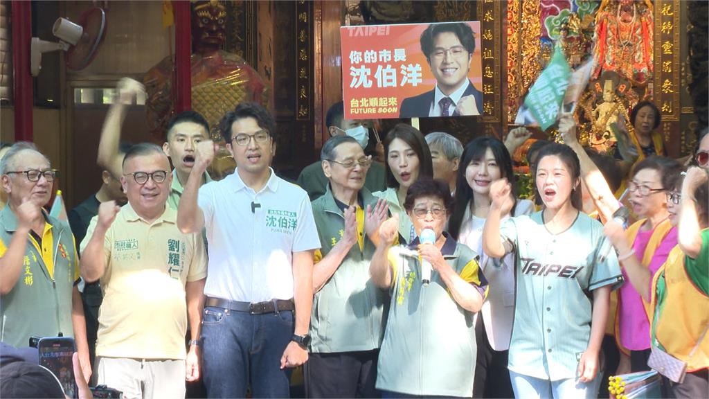 沈伯洋憶建中每週吃金峰滷肉飯　老闆娘就在現場力挺