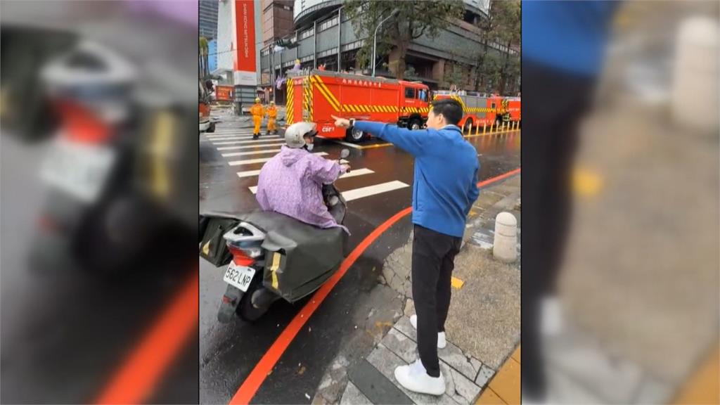 廖偉翔衝新光三越爆炸現場開直播 罷團:罷免讓他當記者