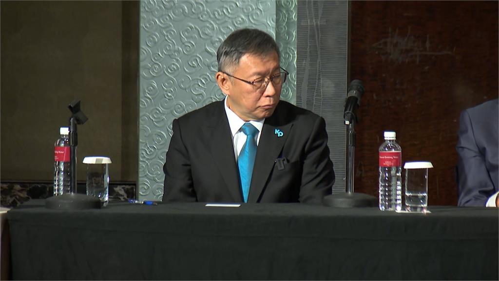 侯友宜曝光簡訊「郭需要找理由退選」 柯文哲嗆:通常是名嘴側翼在做的事