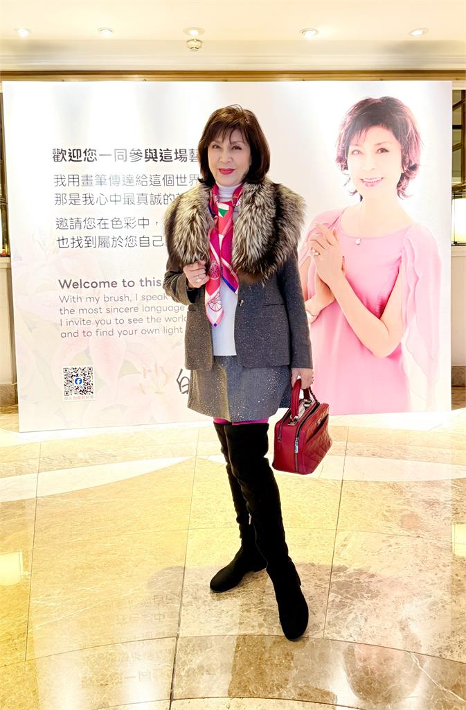 白嘉莉英國急返台 讚台灣是福地：「認真考慮置產」