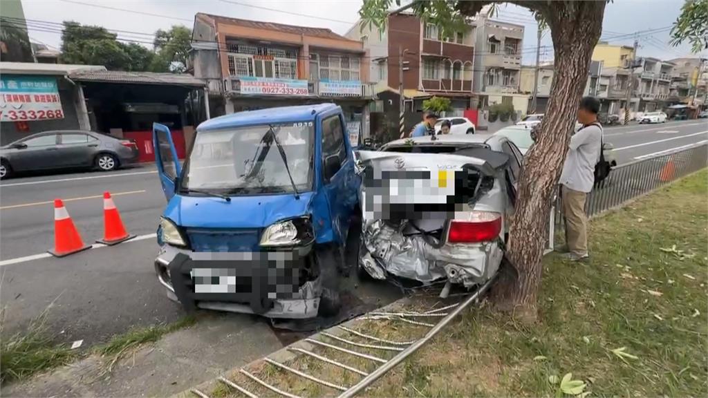 涉車牌竊盜案遭台南警追捕 小貨車高速逃逸險撞路邊婦人