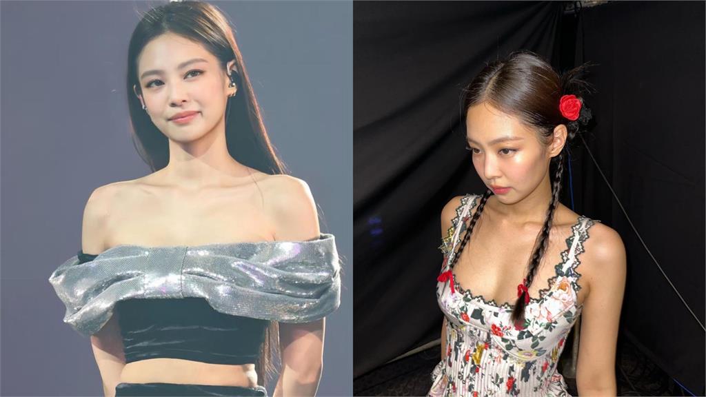 Jennie「夜店風洋裝」炸出副乳！現場照腫成「油膩姐姐」網嚇：走下坡