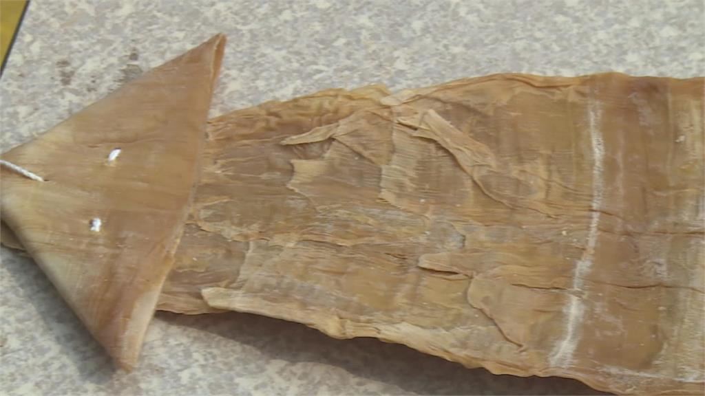 古坑「魷魚」不一樣 筍乾拼湊塑型 打響名號
