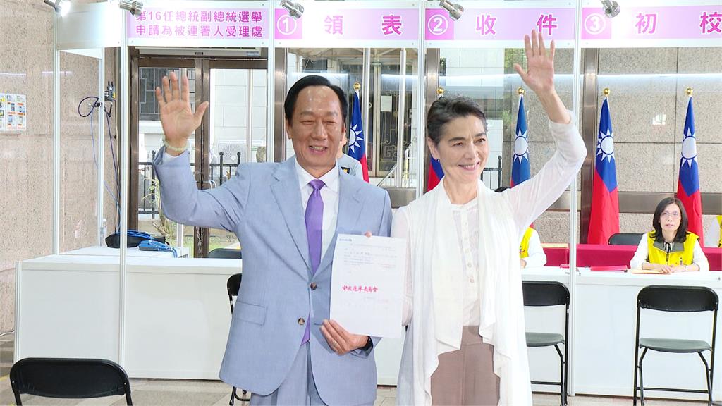 郭台銘參選總統週三啟動首波10縣市連署站 台北總站今天臨時喊卡讓支持者撲空