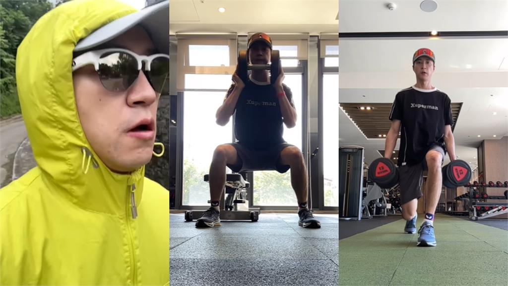 腿抖阿北「重訓扛不住」竟是江宏傑！他認「荒廢已久」真實狀態流出…網笑：是怎樣