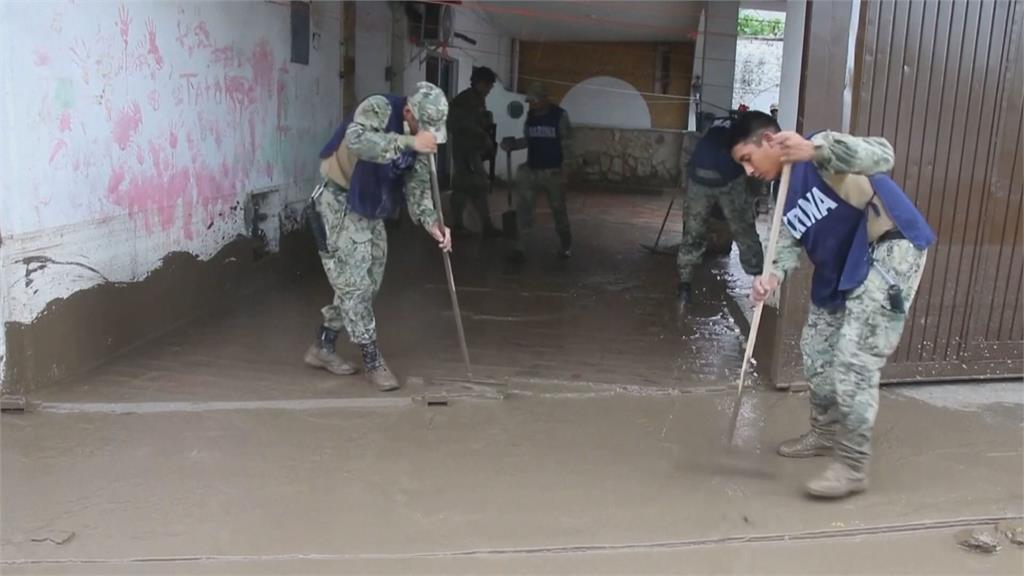 墨西哥暴雨成災！洪水、土石流齊發　已知至少４１人死亡