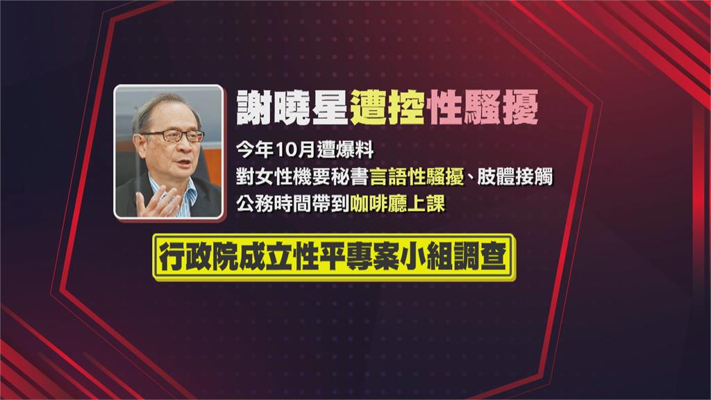 愛找女主播、女大生拍桌曆? 謝曉星:原能會陽剛性太強