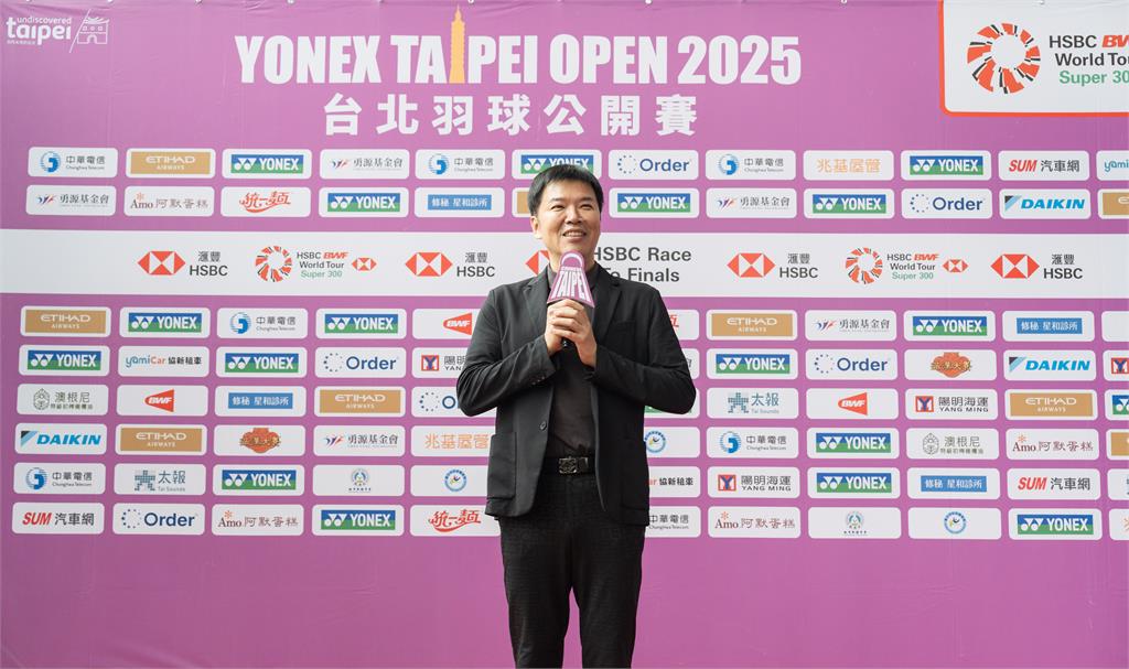 羽球(影)/集結27國451選手!周天成力拚男單第5冠 台北公開賽6日起登場