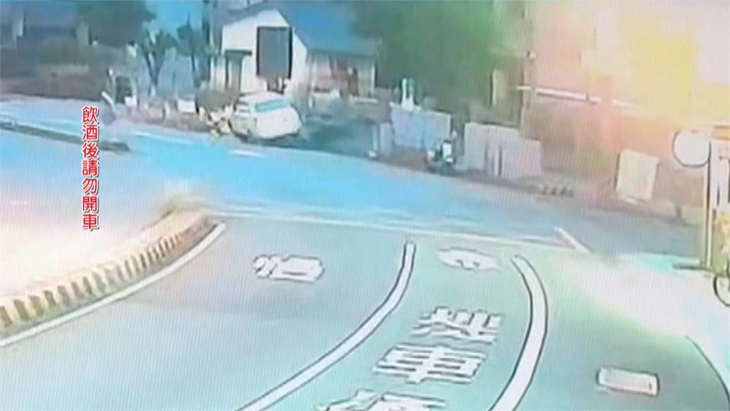 完了!台中駕駛連撞7台機車 酒測值嚴重超標