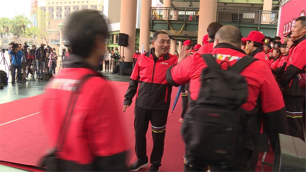 全國原住民族運動會授旗 侯友宜:提高獎金以原民選手為榮