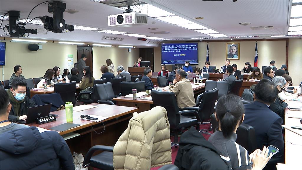 立院今審「人工生殖法」　陳昭姿遭嗆「陳九條」舉牌抗議