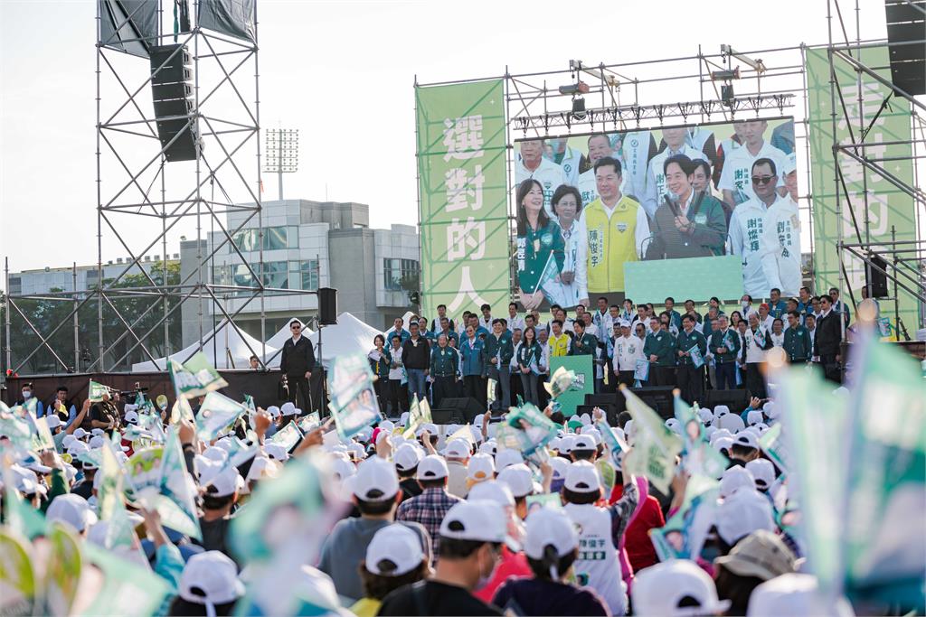 快新聞／轟藍白依賴中國　賴清德：賴蕭配當選國家才能穩健邁進