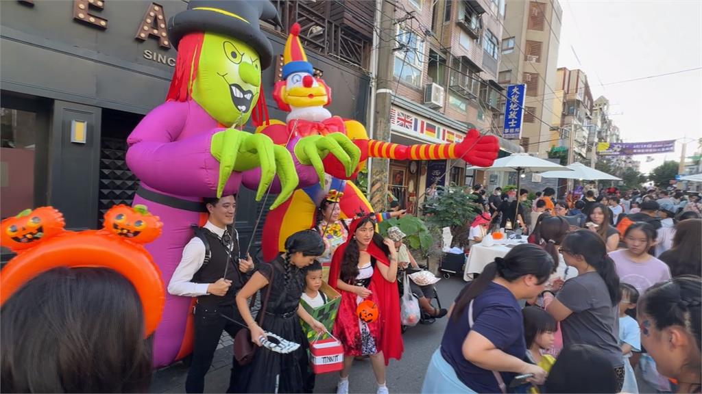 東海藝術商圈「搞怪趴嘉年華」 親子同享佳節氛圍