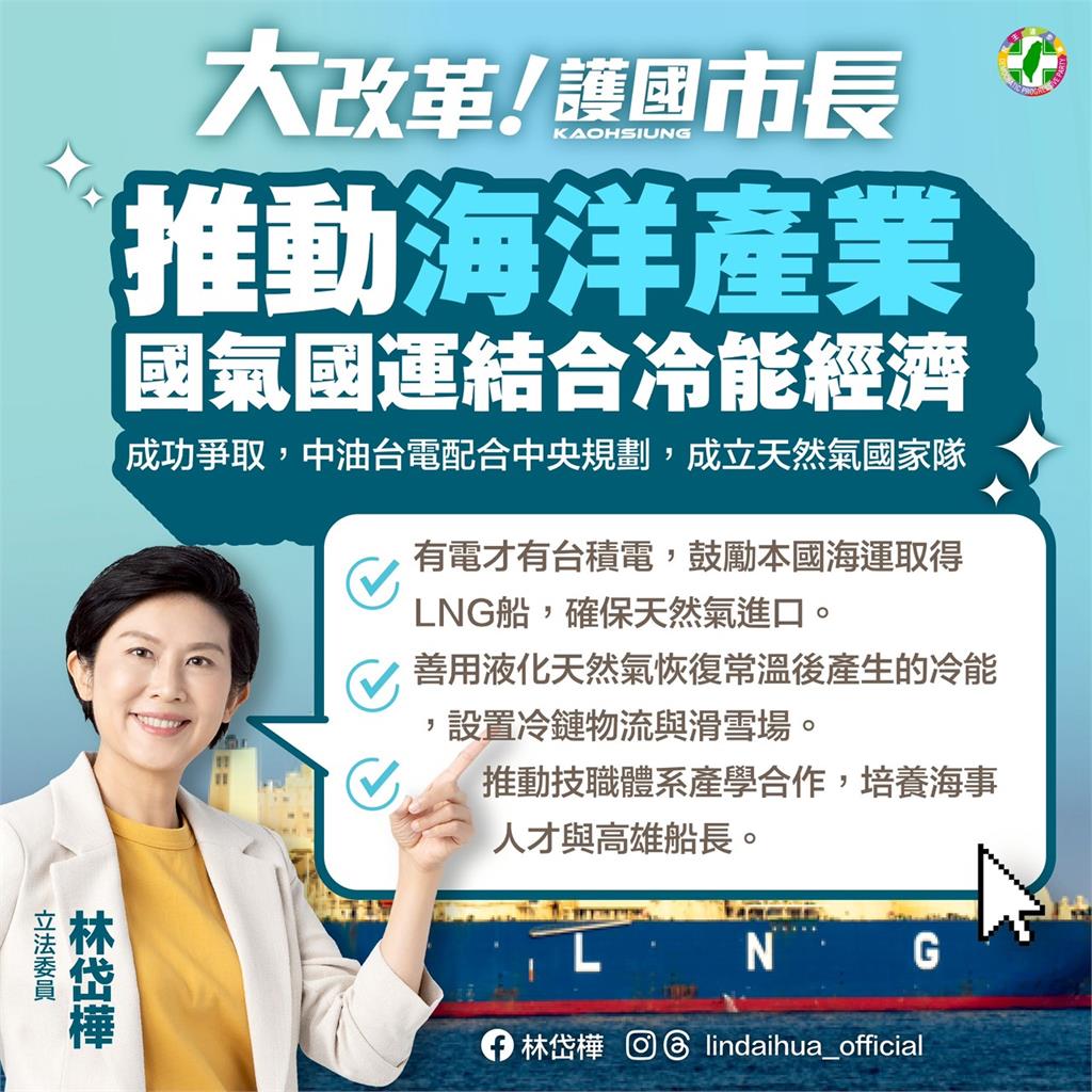 力拚經濟復甦傳產!林岱樺高雄打造護國產業
