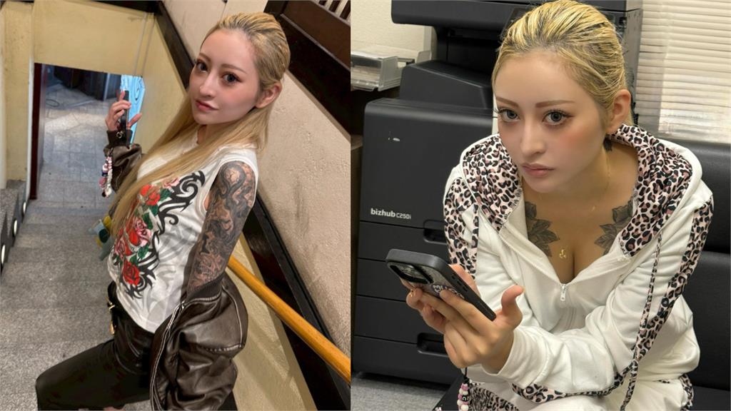資優生變「+9刺青妹」超辣私照被挖!砸百萬整型「判若兩人」真面目超清純