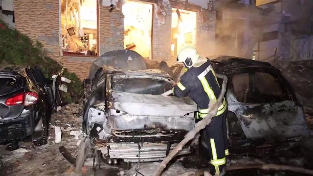 俄軍夜襲烏克蘭哈爾科夫　飯店遭波及釀十幾人傷