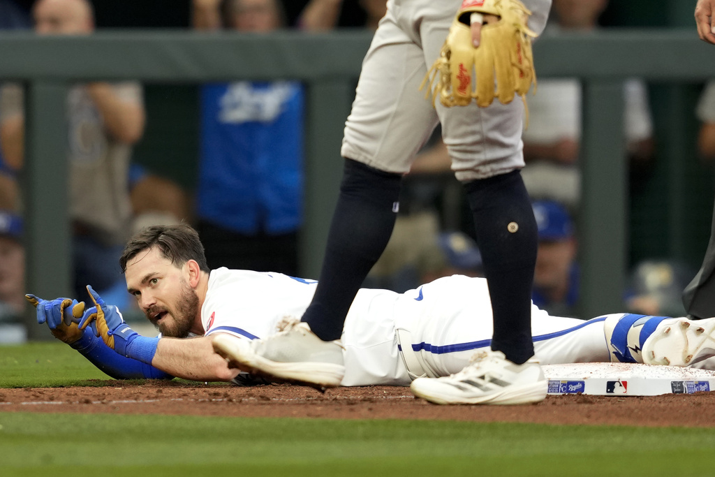 MLB(影)/又得不了分!本季第七度被完封 皇家打線持續卡彈慘遭洋基橫掃