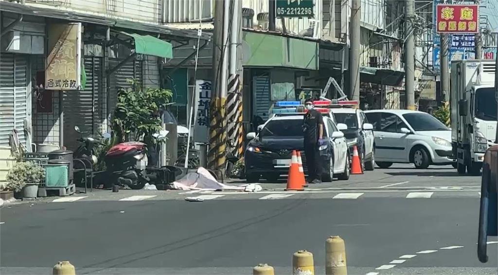 快新聞／嘉義民雄死亡車禍！8旬翁騎機車遭大貨車輾過　當場無生命跡象