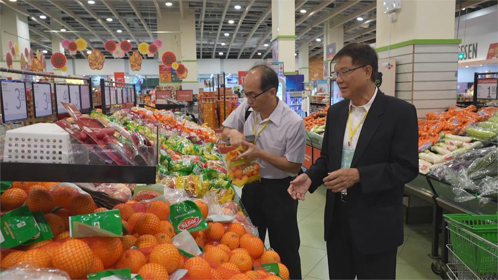 饒慶鈴率隊至新加坡超市　推廣鳳梨釋迦等農產品