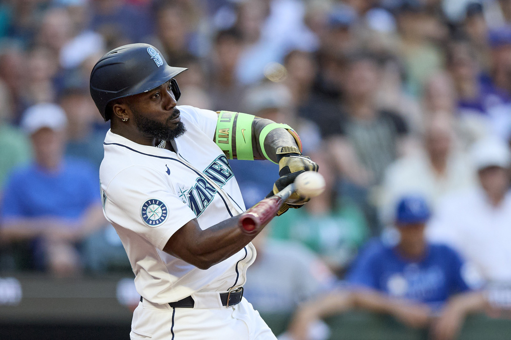 MLB(影)／水手全壘打王第33轟出爐　繼續拉開和法官及大谷翔平的差距