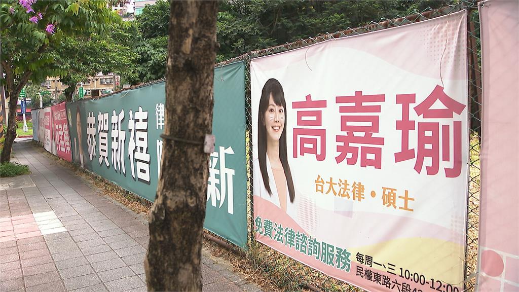 競選看板畫成花貓！　婦人惡搞塗鴉被逮捕