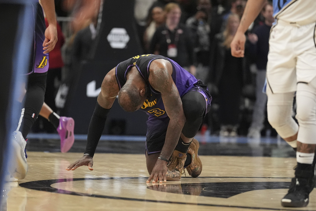 NBA/湖人週六將作客灰狼主場 陣中大將未隨隊出發將再度因傷缺陣