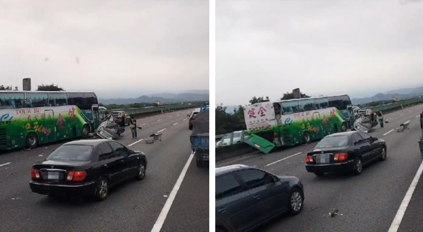 國道車禍釀4死!遊覽車司機遭控「超車甩尾」交通粉專怒了:一堆人護航大車