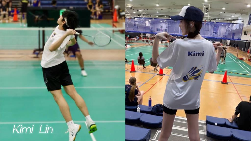 林志穎16歲兒成180公分美少年!羽球「跳殺帥照」網看呆:繼承爸爸的高顏