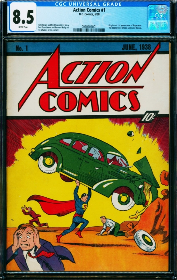 當年3塊錢有找！1939年《超人》漫畫身價翻千萬倍　賣出7200萬天價
