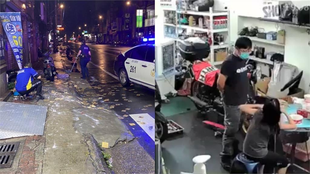 狂巴8歲繼女犯眾怒!機車行繼父店鋪遭「潑漆蛋洗」 網曝真相嘆:無奈