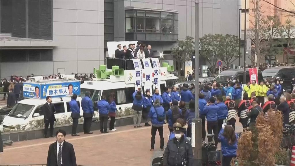 日本週日眾議院選舉　自民黨民調大好　大雪恐影響投票