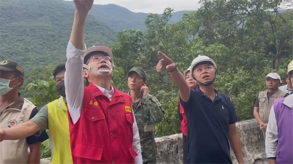 山區防颱整備撤離病患、孕婦 明霸克露鋼便橋19點後管制通行