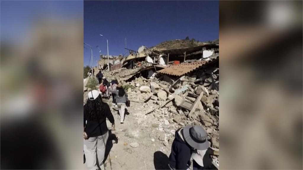 秘魯連續兩起地震至少6死 摧毀房屋約3百人無家可歸
