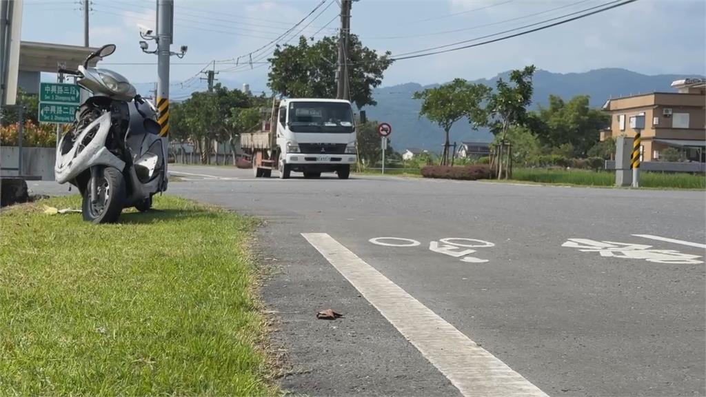 宜蘭夫妻騎車泡腳路上遇死劫 與貨車相撞一死一傷