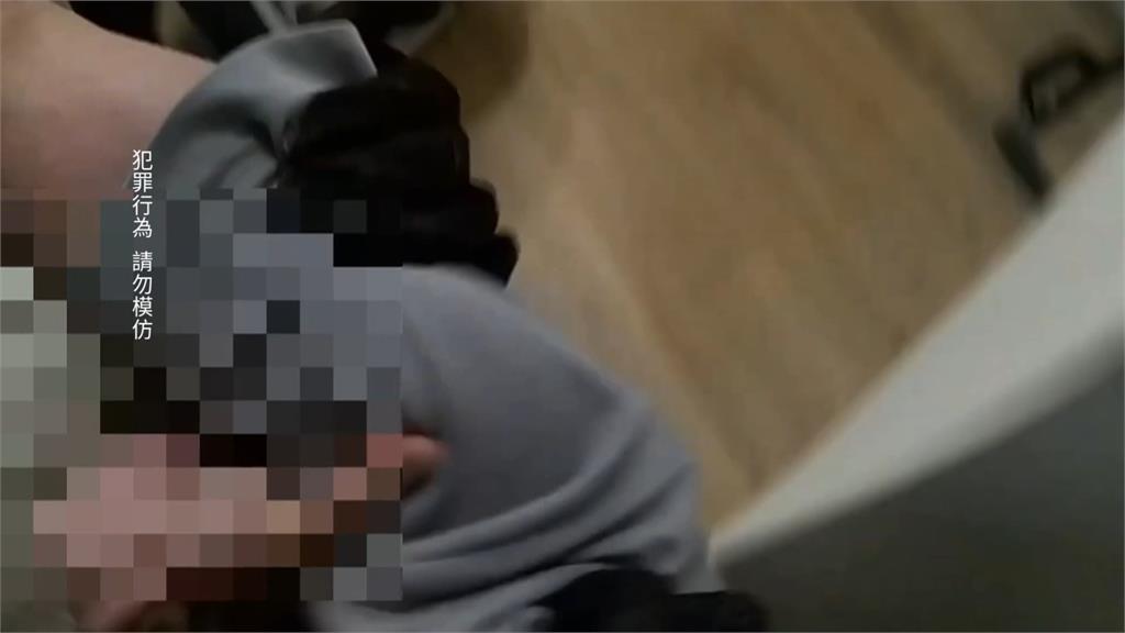 台中槍砲通緝犯藏身租屋處　警丟震撼彈攻堅逮人