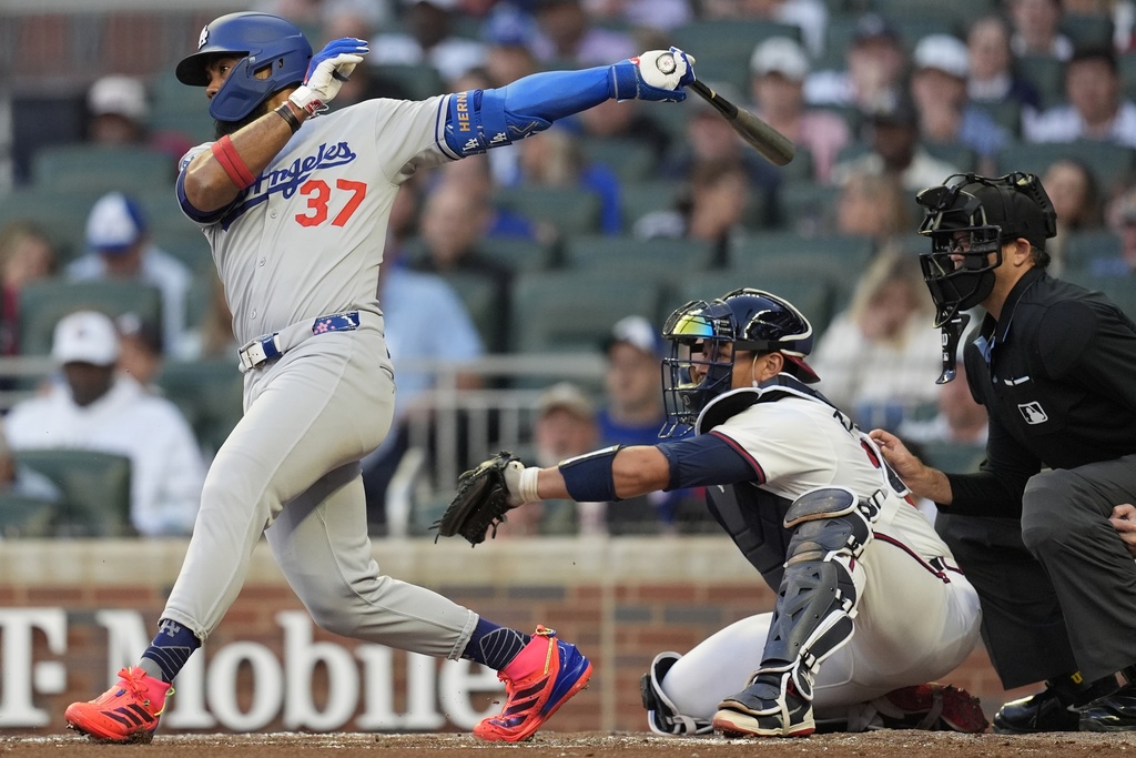 MLB(影)/道奇「西語老師」確認回歸時間表!赫南德茲一級拉傷兩周內歸隊