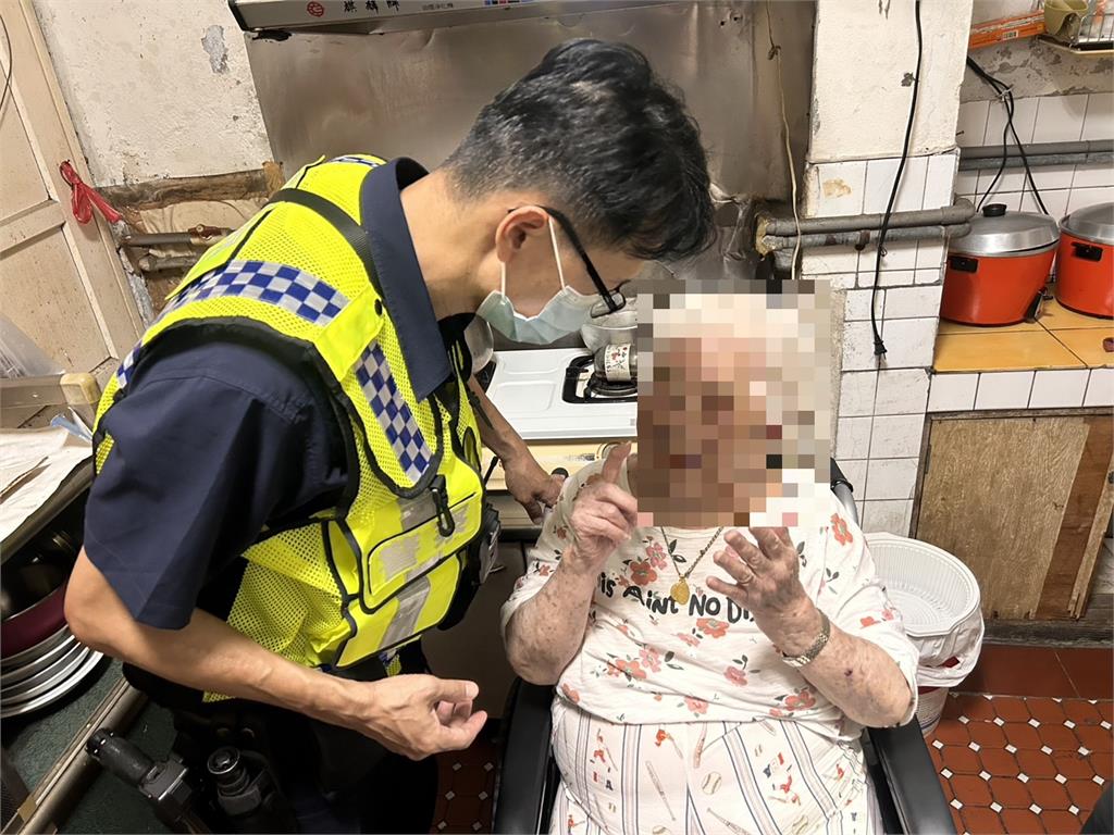 高齡者悲歌！台中百歲嬤跌倒淚喊「4個孩子全都死了」警方鼻酸淚曝真相