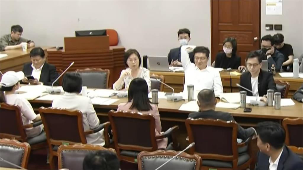 嗆綠委「我就是比你大」! 翁曉玲暴怒發言還罵神經病