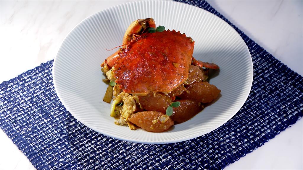 秋蟹季！冰淇淋、香草籽熬煮濃郁白醬　口感滑順不搶沙公鮮甜